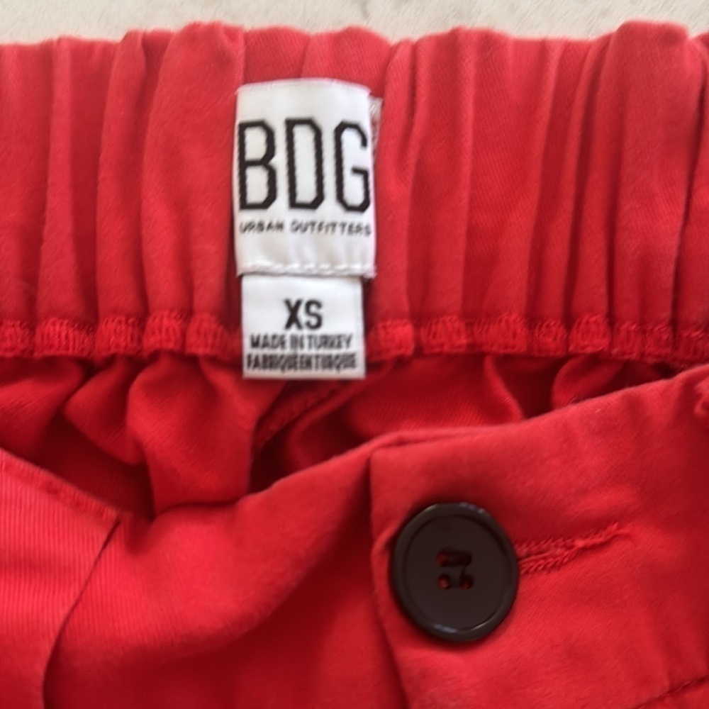 BDG Urban Outfitters Red Jordan Jogger Pants - Picture 5 of 6